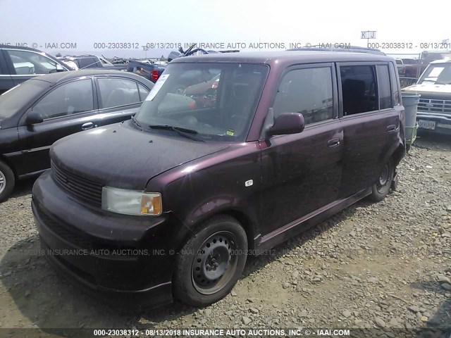 JTLKT324550208226 - 2005 TOYOTA SCION XB იასამნისფერი ფოტო 2