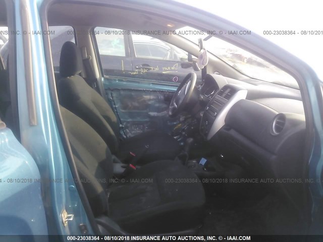3N1CE2CP7FL370900 - 2015 NISSAN VERSA NOTE S/S PLUS/SV/SL/SR BLUE photo 5