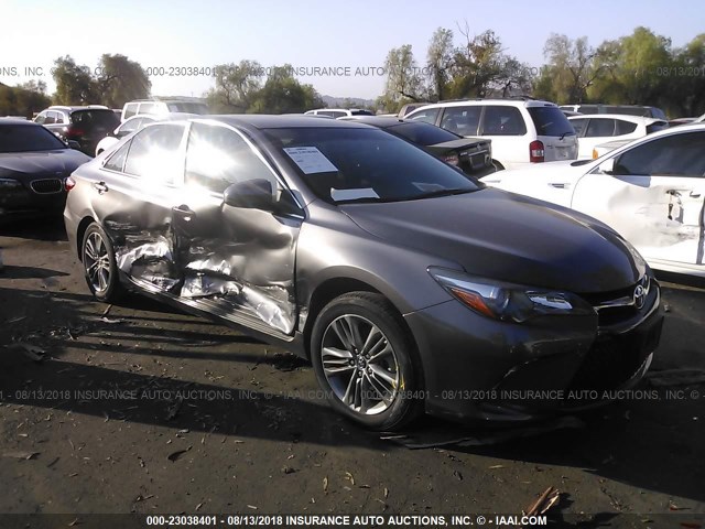 4T1BF1FK5GU556907 - 2016 TOYOTA CAMRY LE/XLE/SE/XSE BLACK photo 1