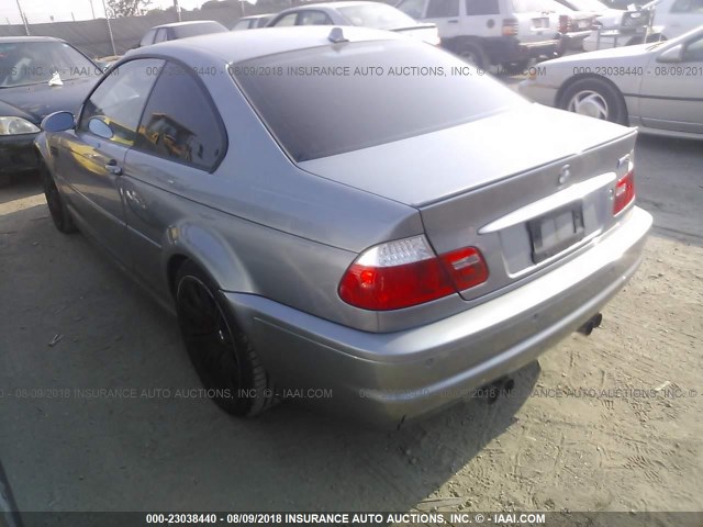 WBSBL93404PN58312 - 2004 BMW M3 GRAY photo 3