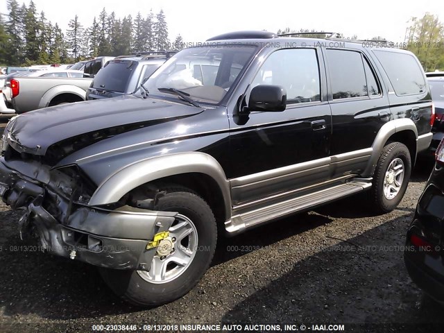 JT3HN87R3X9024777 - 1999 TOYOTA 4RUNNER LIMITED BLACK photo 2