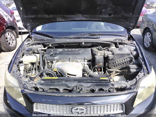 JTKDE177450014642 - 2005 TOYOTA SCION TC 黑色 照片 10