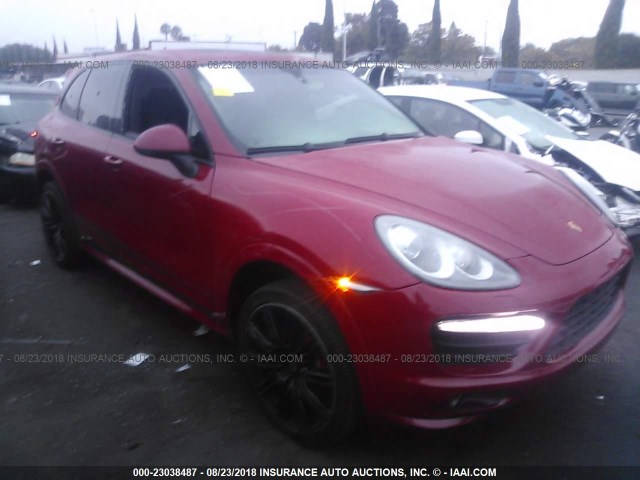 WP1AD2A21DLA77158 - 2013 PORSCHE CAYENNE GTS RED photo 1