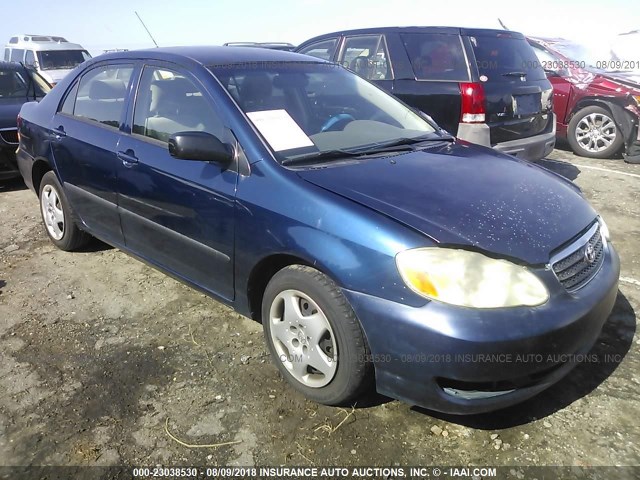 JTDBR32E060080174 - 2006 TOYOTA COROLLA CE/LE Dark Blue photo 1