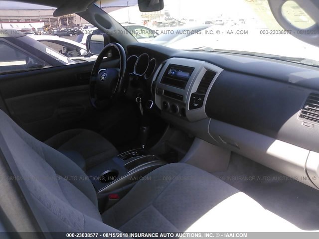 5TEUU42N67Z328782 - 2007 TOYOTA TACOMA ACCESS CAB Күміс фото 5