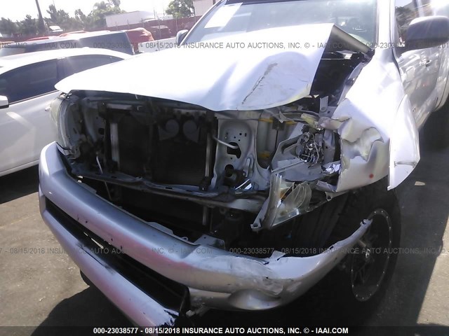 5TEUU42N67Z328782 - 2007 TOYOTA TACOMA ACCESS CAB Күміс фото 6