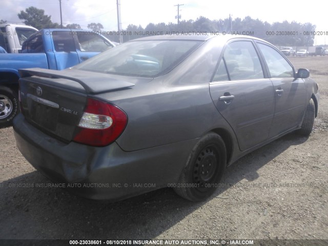 4T1BE32KX3U778731 - 2003 TOYOTA CAMRY LE/XLE/SE Boz foto 4