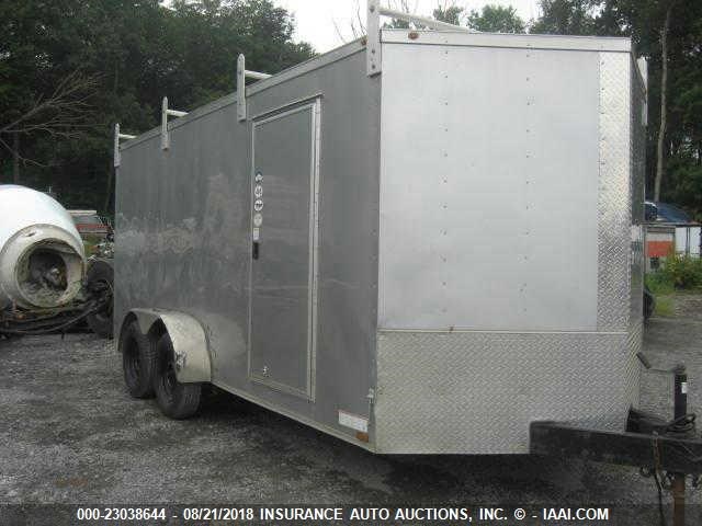 53NBE1624G1046433 - 2016 DIAMOND ENCLOSED CARGO  WHITE photo 1