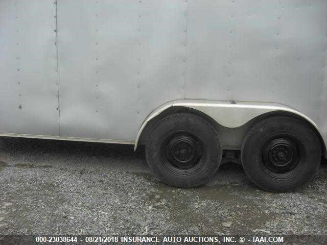 53NBE1624G1046433 - 2016 DIAMOND ENCLOSED CARGO  WHITE photo 5