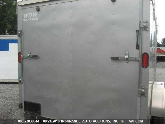 53NBE1624G1046433 - 2016 DIAMOND ENCLOSED CARGO  WHITE photo 6