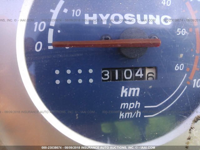 KM4CA13A511300291 - 2001 HYOSUNG SD50 RED photo 7