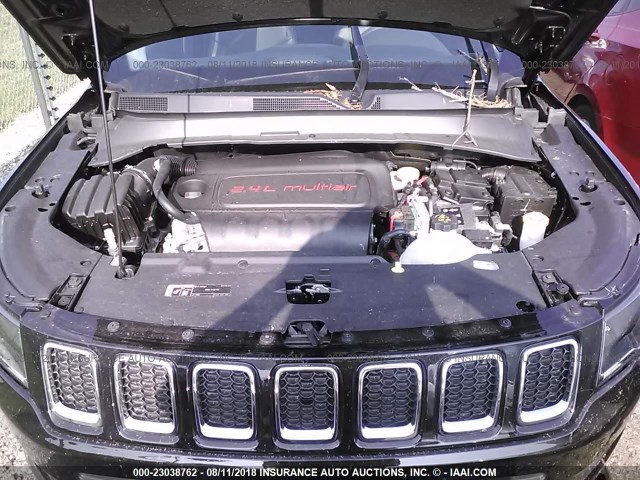 3C4NJDBBXJT306135 - 2018 JEEP COMPASS LATITUDE 黑色 照片 10