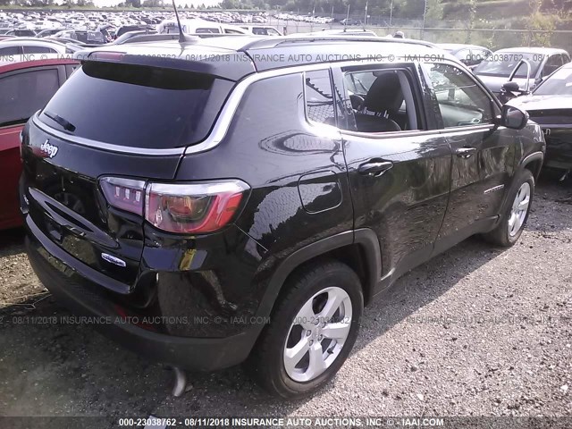 3C4NJDBBXJT306135 - 2018 JEEP COMPASS LATITUDE 黑色 照片 4