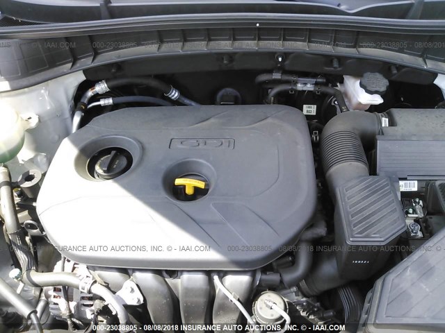 KM8J3CA48GU219012 - 2016 HYUNDAI TUCSON LIMITED/SPORT AND ECO/SE SILVER photo 10