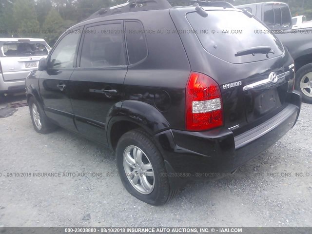KM8JN12D96U341874 - 2006 HYUNDAI TUCSON GLS/LIMITED 黑色 照片 3