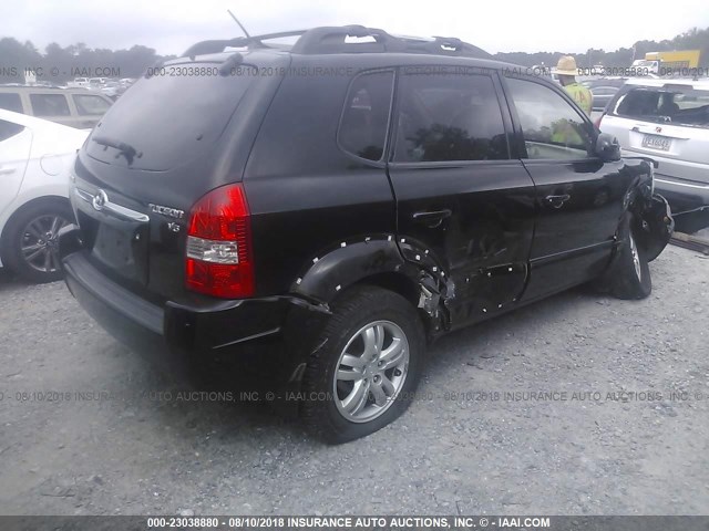 KM8JN12D96U341874 - 2006 HYUNDAI TUCSON GLS/LIMITED 黑色 照片 4