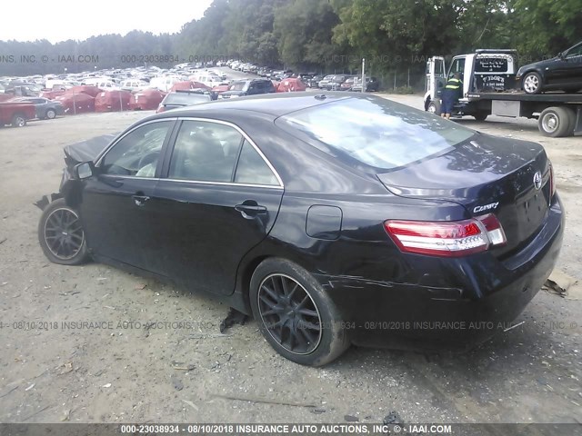 4T1BF3EK6BU126485 - 2011 TOYOTA CAMRY SE/LE/XLE შავი ფოტო 3