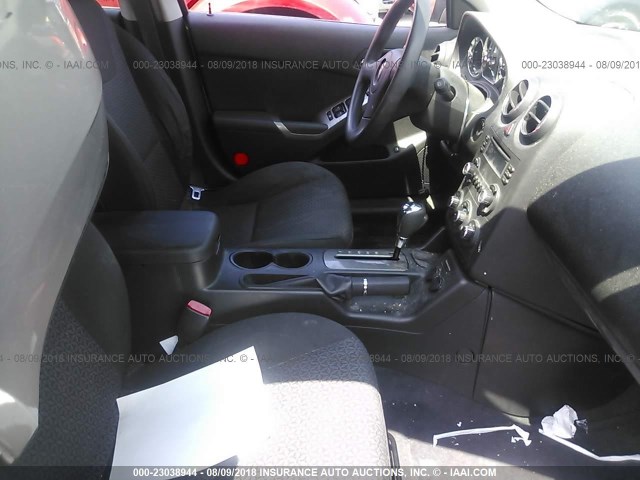 1G2ZF58B074168916 - 2007 PONTIAC G6 VALUE LEADER/BASE SILVER photo 5