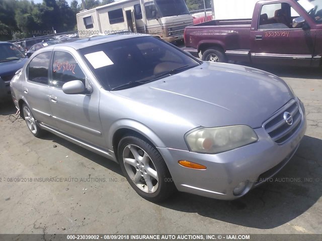 JN1DA31A72T000797 - 2002 NISSAN MAXIMA GLE/SE GRAY photo 1