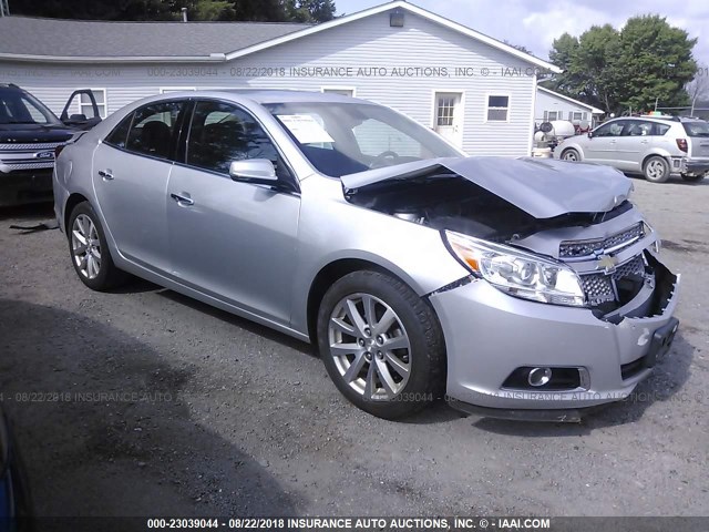 1G11H5SA4DF329053 - 2013 CHEVROLET MALIBU LTZ 银色 照片 1