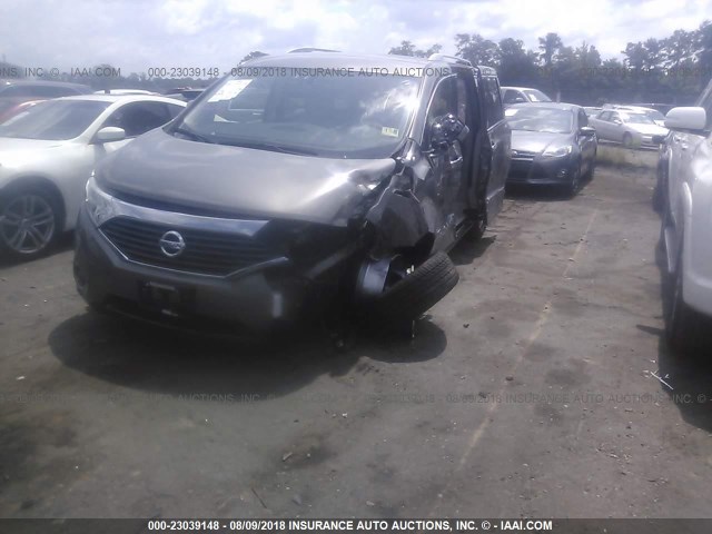 JN8AE2KP7G9153366 - 2016 NISSAN QUEST S/SV/SL/PLATINUM 灰色 照片 2