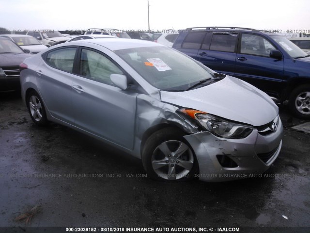 5NPDH4AE2DH252370 - 2013 HYUNDAI ELANTRA GLS/LIMITED SILVER photo 1