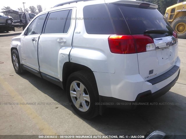 2GKFLWEK7E6279125 - 2014 GMC TERRAIN SLE WHITE photo 3