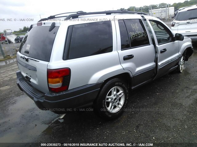 1J4GW48S04C374603 - 2004 JEEP GRAND CHEROKEE LAREDO/COLUMBIA/FREEDOM 银色 照片 4