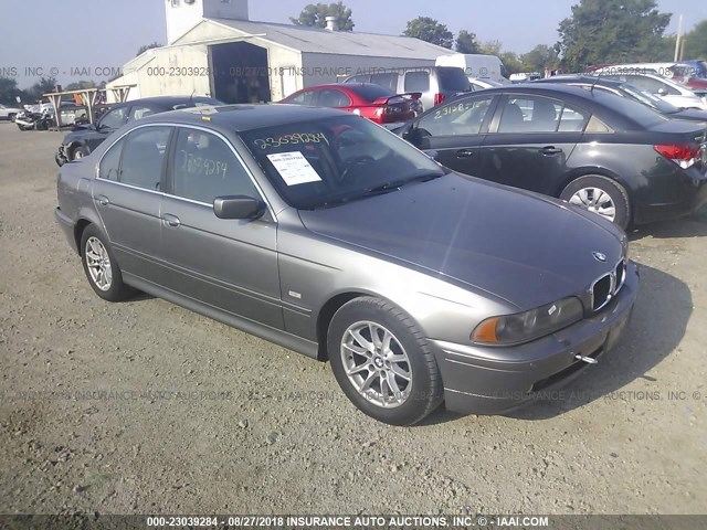 WBADT43423G025666 - 2003 BMW 525 I AUTOMATIC GRAY photo 1