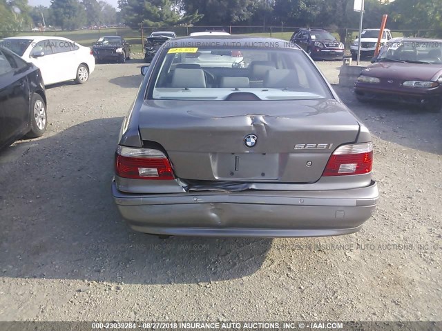 WBADT43423G025666 - 2003 BMW 525 I AUTOMATIC GRAY photo 6