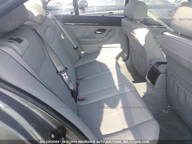 WBADT43423G025666 - 2003 BMW 525 I AUTOMATIC GRAY photo 8