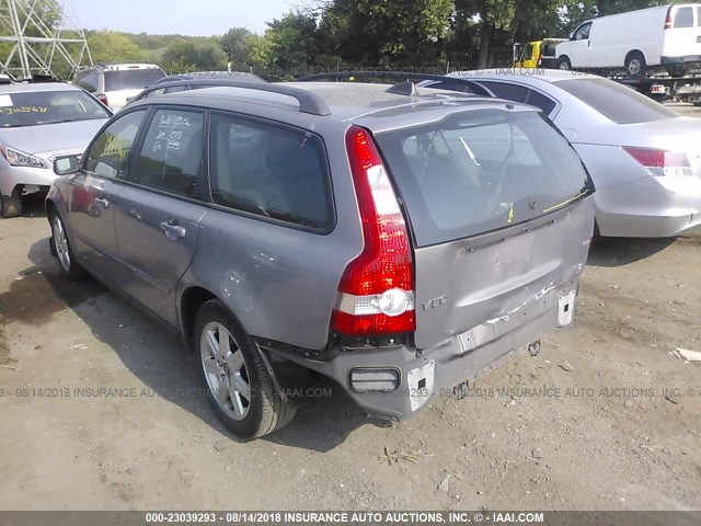 YV1MW390462181521 - 2006 VOLVO V50 2.4I GRAY photo 3