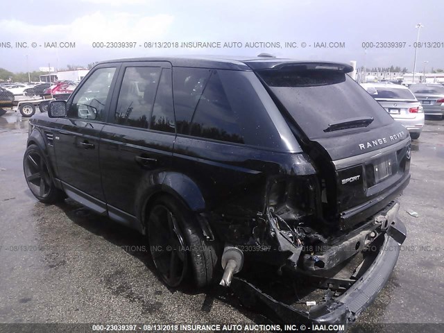 SALSF2D49DA789371 - 2013 LAND ROVER RANGE ROVER SPORT HSE BLACK photo 6