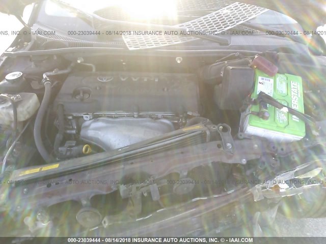 JTKDE177060087282 - 2006 TOYOTA SCION TC 勃艮第红 照片 10