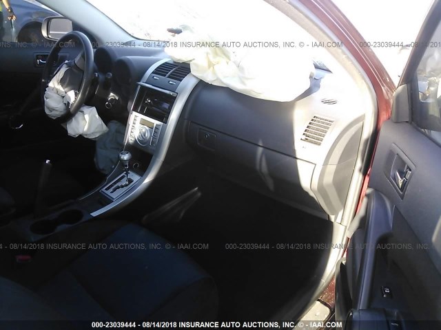 JTKDE177060087282 - 2006 TOYOTA SCION TC 勃艮第红 照片 5