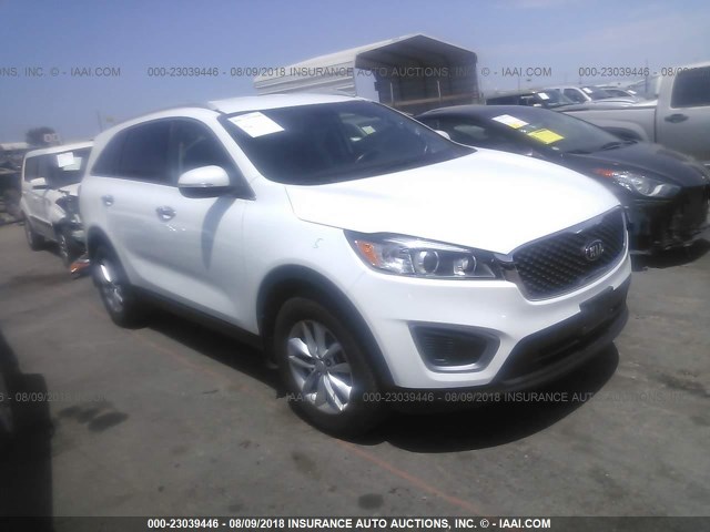 5XYPG4A36GG138480 - 2016 KIA SORENTO LX/L WHITE photo 1