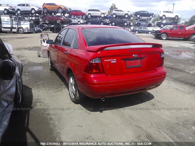 1FAFP34N07W311647 - 2007 FORD FOCUS ZX4/S/SE/SES 红色 照片 3