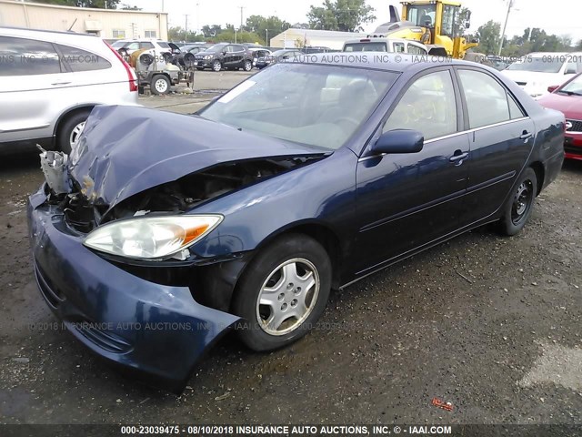 4T1BF32K93U044434 - 2003 TOYOTA CAMRY LE/XLE/SE Mavi foto 2