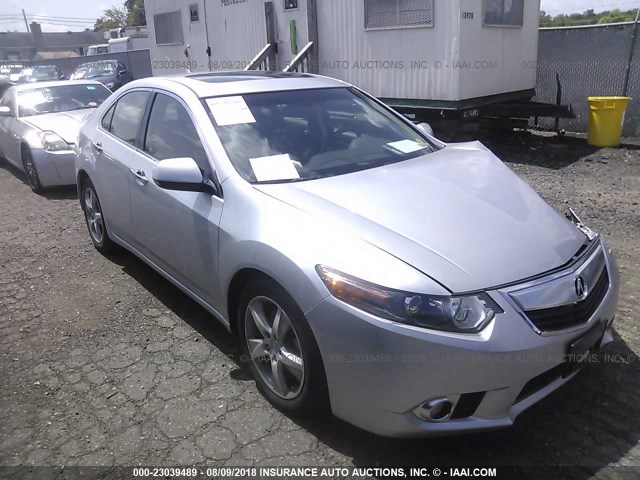 JH4CU2F66DC011449 - 2013 ACURA TSX TECH SILVER photo 1