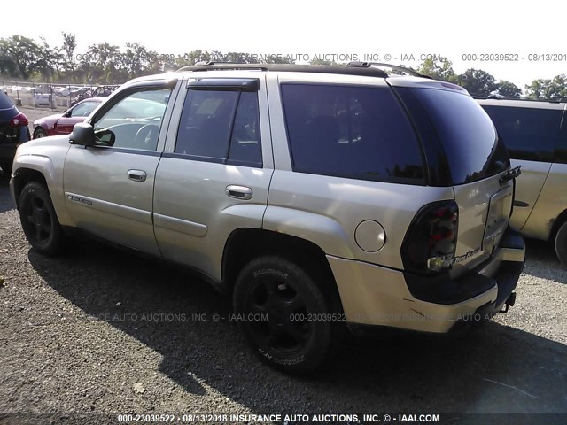 1GNDT13S942182732 - 2004 CHEVROLET TRAILBLAZER LS/LT GOLD photo 3