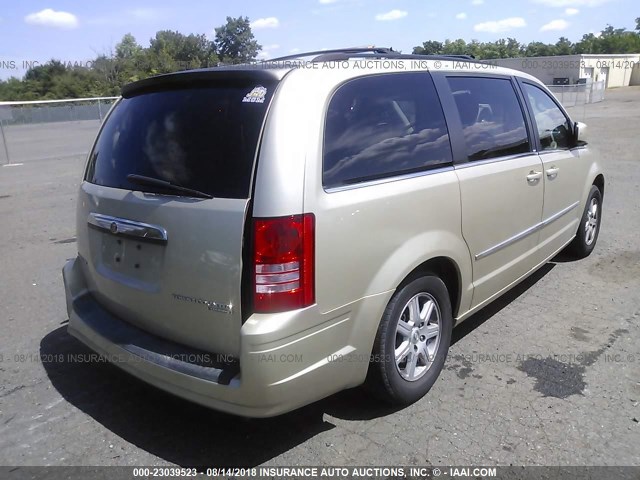 2A4RR5D13AR189693 - 2010 CHRYSLER TOWN & COUNTRY TOURING GOLD photo 4