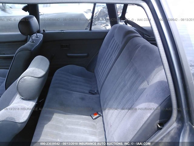 JT2AE94K5N3496918 - 1992 TOYOTA COROLLA DLX GRAY photo 8