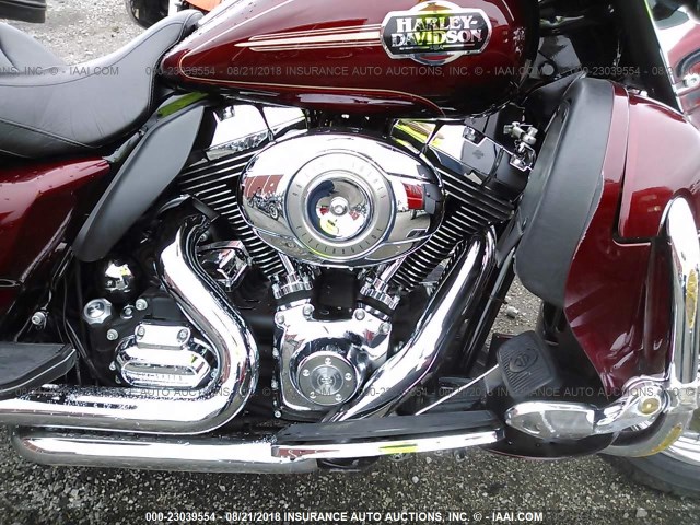 1HD1FC418AB619036 - 2010 HARLEY-DAVIDSON FLHTCU BURGUNDY photo 9