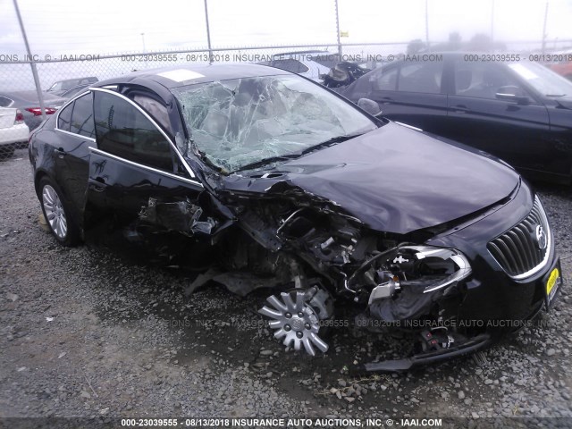 2G4GR5EK6C9112092 - 2012 BUICK REGAL BLACK photo 6
