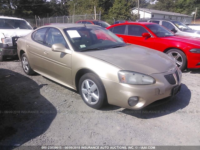 2G2WP522751167635 - 2005 PONTIAC GRAND PRIX Світло-коричневий фото 1