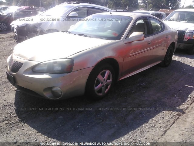 2G2WP522751167635 - 2005 PONTIAC GRAND PRIX Світло-коричневий фото 2