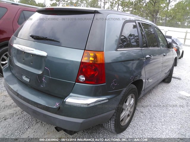 2A4GM68446R763788 - 2006 CHRYSLER PACIFICA TOURING GREEN photo 4