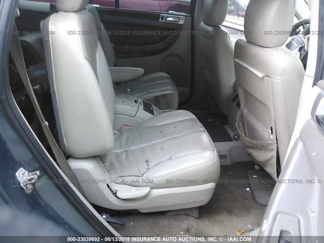 2A4GM68446R763788 - 2006 CHRYSLER PACIFICA TOURING GREEN photo 8