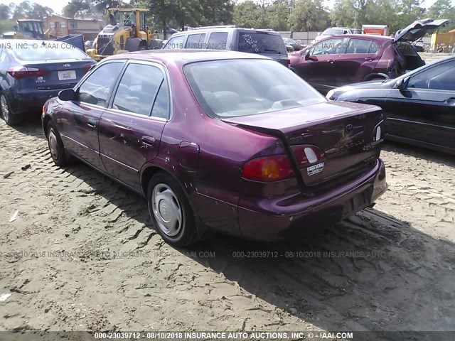 2T1BR18E2WC029499 - 1998 TOYOTA COROLLA VE/CE/LE PURPLE photo 3