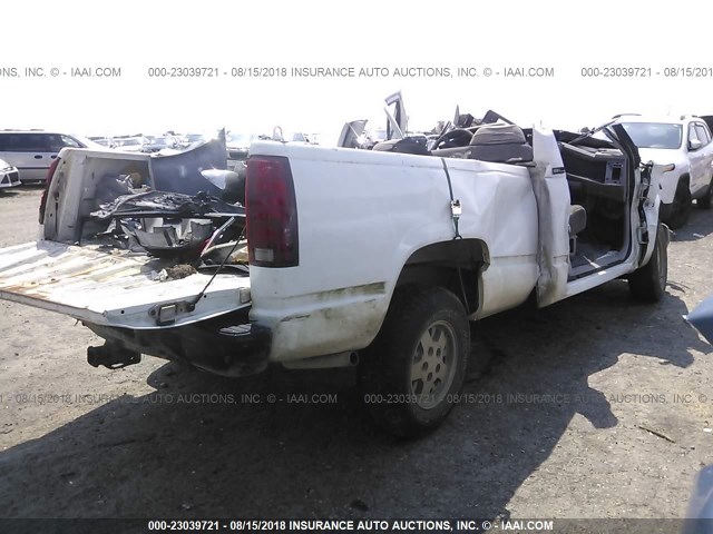 1GTDC14Z8RZ549090 - 1994 GMC SIERRA C1500 WHITE photo 4